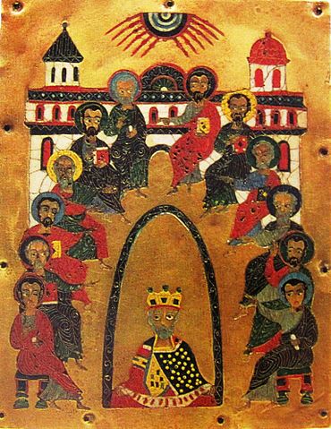 370px-Descent of the Holy Spirit icon 12th century National Museum of Georgia